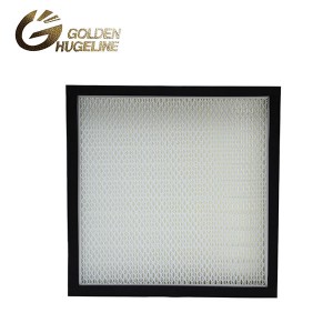 Clean Room MIni Pleated replacement filter Hepa Filter for FFU with CE UL HV fiberglass H14