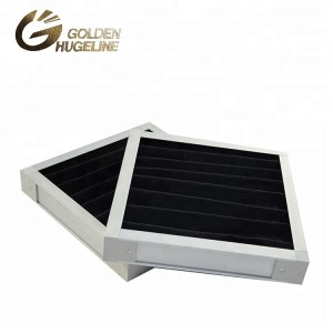 Aluminum alloy frame external frame  Activated carbon Industrial air filter