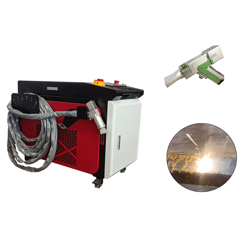 Bestverkopende China 1000W 1500W 2000W Handheld Fiber Lasersnijden Reinigingslasmachine voor Metaal Aluminium Roestvrij Koolstofstaal Solderen / Roest Verfverwijdering