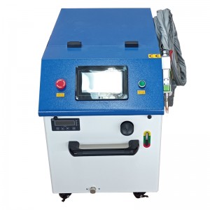 Čistiaci stroj na rezanie laserom 3 v 1 1kw 1,5kw 2kw mini prenosná laserová zváračka na kov