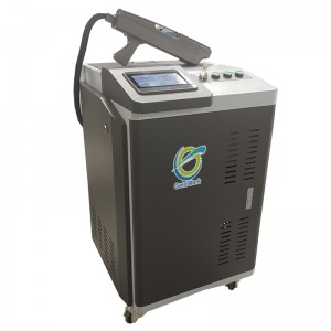 2022 China New Design China 1000W 1500W 2000W Laser Cleaning Machine Fiber Laser Rust Removal Cleaning Machine for Rust Coating Paint Oil Dust Cleaning