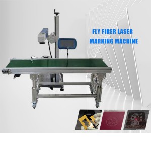Machine de marquage laser à fibre volante