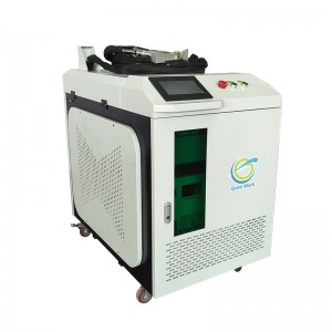 China OEM China 1000W 1500W 2000W Continuous Wave Laser Chuangxin Cleaning Machine High Efficiency Customized