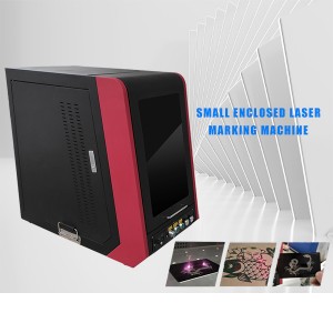Small enclosed laser marking machine