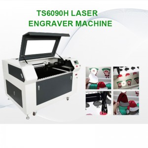 China OEM Ts6090h Laser Engraving Machine with Ruida 6442s