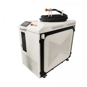 Professional China  1000W Raycus Ipg Fiber Laser Rust Removal Cleaning Machine