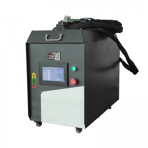 New Arrival China China 1000W 1500W 2000W Handheld Fiber Laser Cleaning  Machine for Aluminium Stainless Carbon Steel