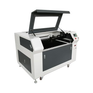 China Commercial 80W 100W 130W   Semi-Automatic Vector Engraving CO2 Laser Engraving Machine for Paper Wood Acrylic Leather Rubber Nonmetal Materials