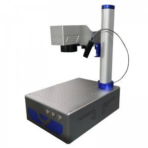 China 30W 50W Mini Small Fiber Laser Marking Machine with CE Certificate for Metal