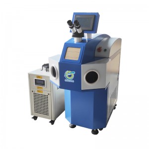 Factory Outlets China Mini Portable Jewelry Laser Welder Micro Spot Laser Welding Machine 100W 200W for Dental Gold Silver Jewelry