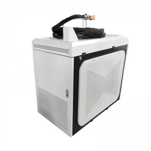 China New Product China 20W 50W 100W 1000W Portable Industrial Metal Steel Surface Washing Paint Stripping Fiber Laser Cleaner Oil Remover Rust Removal Cleaning Gun Machine Price Good