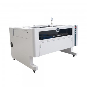 Gold Mark co2 laser engraving Ruida 6445g controller 100w 150w 1000*800mm co2 laser cutting machine