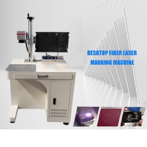 Машина за обележување со ласерски влакна на работната површина