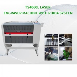 TS4060L lazerinio graviravimo mašina su Ruida sistema