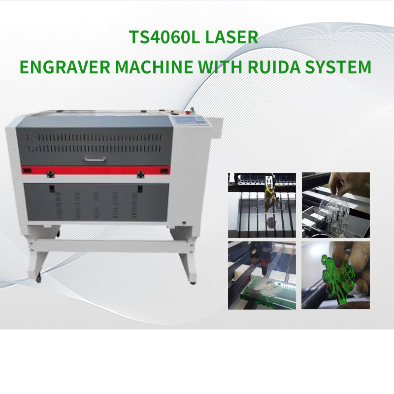 TS4060L Laser Engraver Machine yokhala ndi Ruida System