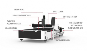 Raycus Max JPT 3000w 6000w fiber laser cutter 3015 precision metal plate fiber laser cutting machine