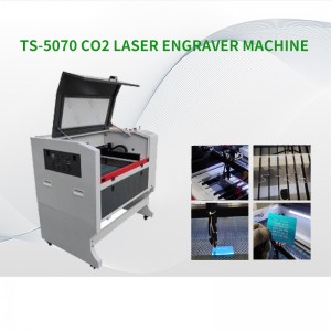 TS-5070 CO2 Meaisín Engraver Léasair