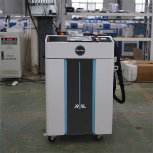 OEM/ODM Factory Metal Rust Removal Oxide Painting Coating Stripping System 200W 300W Pulse Laser 1000W 1500W 2000W 3000W Handheld Fiber Laser Welding Cleaning Machine