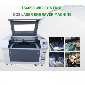 TS6090 Wifi control co2 laser engraver machine