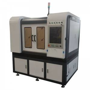 China high quality 1000W / 2000W metal laser cutting machine cutting steel non-metal materials