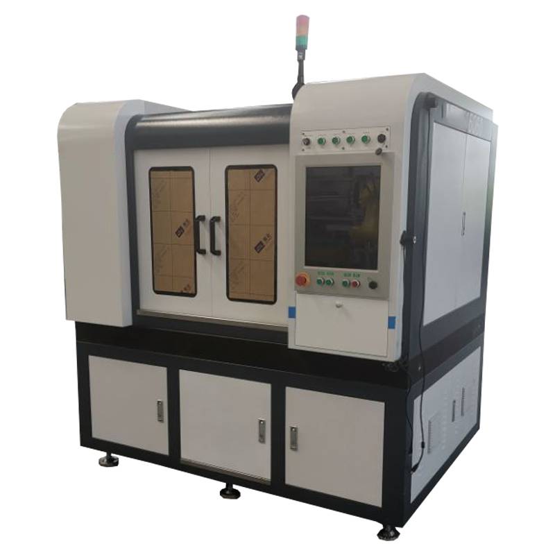 OEM/ODM China 6040 Co2 Laser Cutting Machine - Update fiber laser cutting machine raycus laser source 1000w 600*600mm Japan Yaskawa motor Taiwan Hiwin Guide – Gold Mark