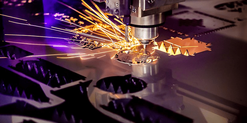E macchine di taglio laser in fibra ponu processà materiali non metallici