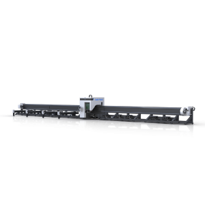 Three-Chuck Auto Loading Fiber Laser Tube Cutting Machine