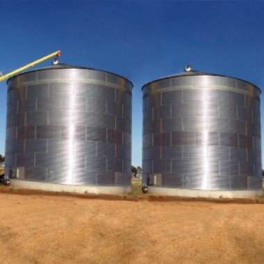 GR-S2500 ton silo met vlakke bodem