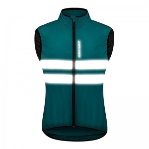Waterproof  Vest Jacket Breathable Reflective  For Racing Biking