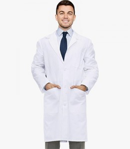 mga doktor na puting lab coat na costume para sa mga matatanda