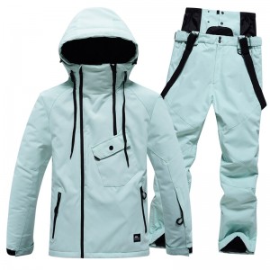 Ski Suit Pants Outdoor Sports Waterproof Skiwear Winter Skiing Snowboarding Suits
