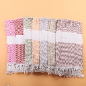 Cotton Luxury Quick Dry High Quality Embroidered Sand Free Turkish Beach Towel