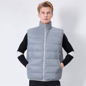 Reflective Safety Vest Cotton Down Para sa Outdoor Sport