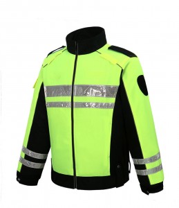 reflexní bunda do deště pro jízdu, běh, práci, bezpečnostní plášť s vysokou viditelností