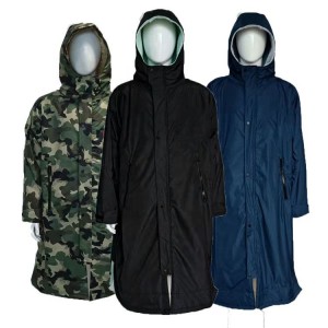 Custom Waterproof camouflage Changing Robes Beach Surf Diving Poncho Coat