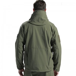 Logotipo personalizado para hombre de las señoras para hombre de las capas con capucha al aire libre de la chaqueta de senderismo