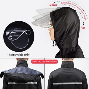 Rain Suit Jacket & Trouser Suit Outdoor All-Sport Waterproof breathable ຕ້ານພະຍຸ