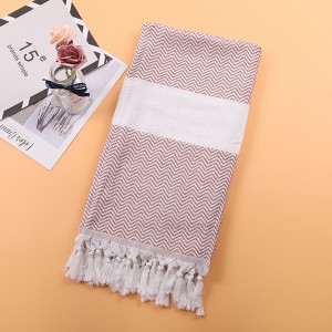 Cotton Luxury Quick Dry High Quality Embroidered Sand Free Turkish Beach Towel