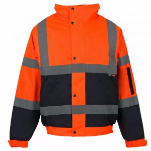 jaqueta de segurança vestuário de trabalho reflexivo à prova d'água para agricultura de construção