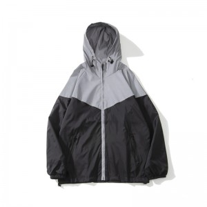 High Visibility Reflective Jacket for Men With Hood