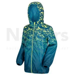 Waterproof Jacket Skin Friendly Kids Boys Girls Poncho Coat with Printed
