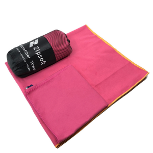 Suede Beach Towel අභිරුචි මුද්‍රිත ලාංඡනය Sand නිදහස් ඇගයීම් නොමැත Quick Dry Microfiber polyester