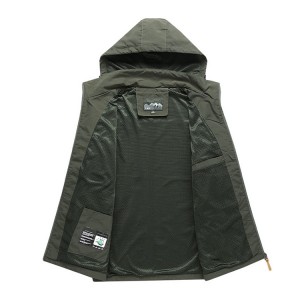 Rain Shell Jacket Raincoat with Hood Men's Lightweight Waterproof