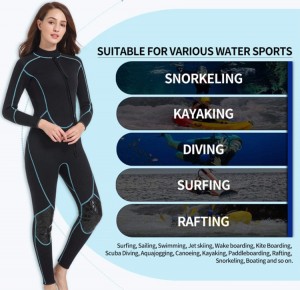 термичен бански костюм за свободно гмуркане за сърфиране