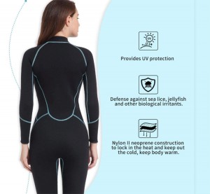 termiskais peldkostīms bezmaksas niršanas sērfošanas hidrotērps