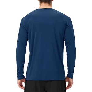 rash guard shirts ເສື້ອລອຍ UPF 50+ ປ້ອງກັນແສງແດດ UV ແຫ້ງໄວ