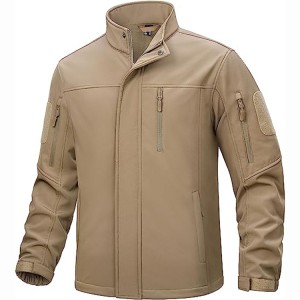 Мужская тактическая куртка, зимняя зимняя лыжная куртка, водостойкая софтшелл, зимние пальто на флисовой подкладке с несколькими карманами