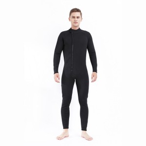 Mens Womens Wetsuit Flame-I 3mm Neoprene Full Body Diving Suits Front Zip