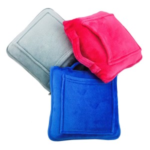 Premium Soft Travel Blanket Pillow Airplane Blanket in Soft Bag case