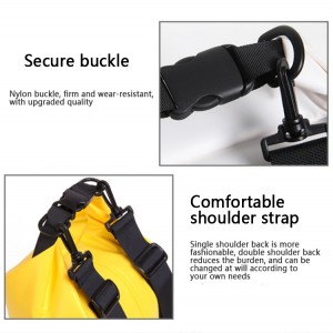 Waterproof Dry Bag Roll Top Backpack Sack Keeps Gear Dry